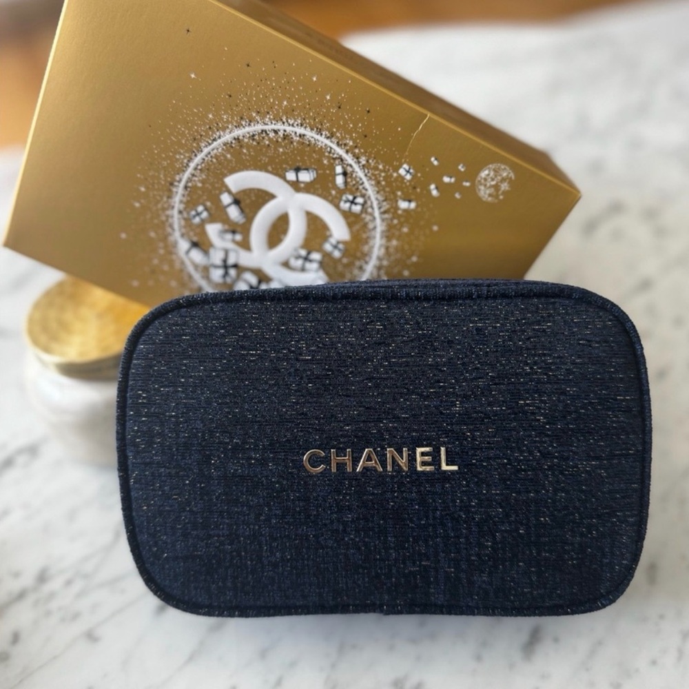 CHANEL cosmetic pouch